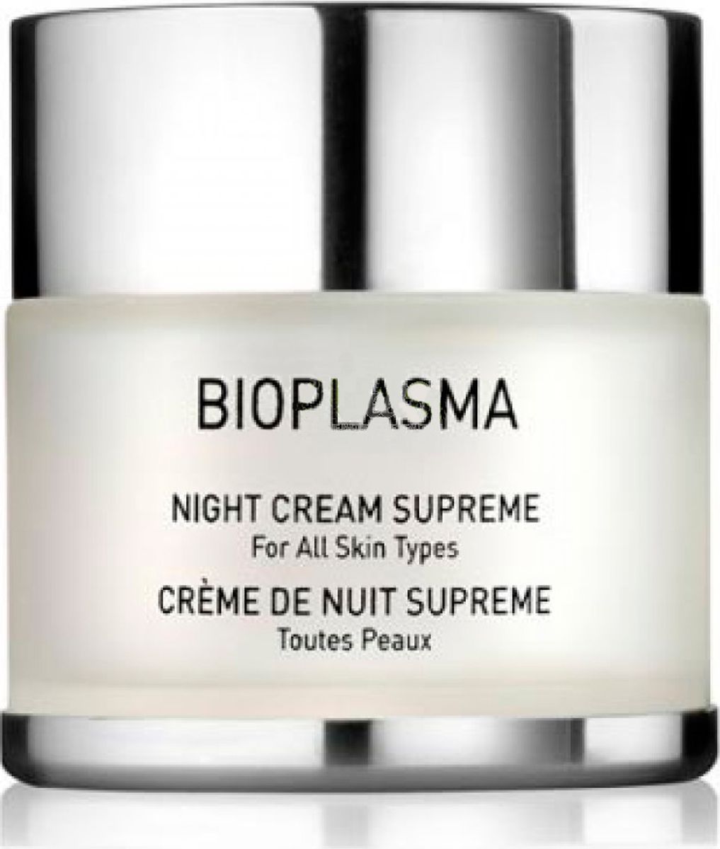 GIGI Крем энергетический ночной Суприм Bioplasma BP Night Creame Supreme, 50 млgi24036 GIGI Крем энергетический ночной Суприм Bioplasma BP Night Creame Supreme, 50 млgi24036Питательный ночной крем богатой текстуры мгновенно впитывается, повышает уровень влаги, замедляет процессы увядания кожи, способствует ночной регенерации кожи, делает ее к утру моложе, она снова приобретает ровный и здоровый цвет, становится более гладкой и упругой. Кроме этого стимулирует клеточное дыхание, нормализует метаболизм и липидный обмен клеток. Придает коже здоровый и молодой вид. Нейтрализует свободные радикалы, стимулирует процесс обновления клеток. Активные компоненты: Биоплазма, Гель Алжир, Кальприан, Ламинарган, Кодиблан, Oleuropein. Результат: Разглаживает имеющиеся и предупреждает образование новых морщин. Оказывает сильное увлажняющее действие, а также интенсивно питает и смягчает кожу.