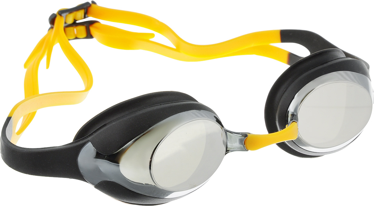 Очки для плавания Speedo Merit Mirror, цвет: черный, серый27737649 Очки для плавания Speedo Merit Mirror, цвет: черный, серый27737649Удобные очки Speedo Merit Mirror с двойным силиконовым ремешком предназначены для спортивного плавания. Гипоаллергенный уплотнитель и ремешок очков выполнены из силикона. Сменные носовые дужки для индивидуальной подстройки. Линзы с зеркальным покрытием снижают яркость бликов в воде. AntiFog препятствует запотеванию линз.