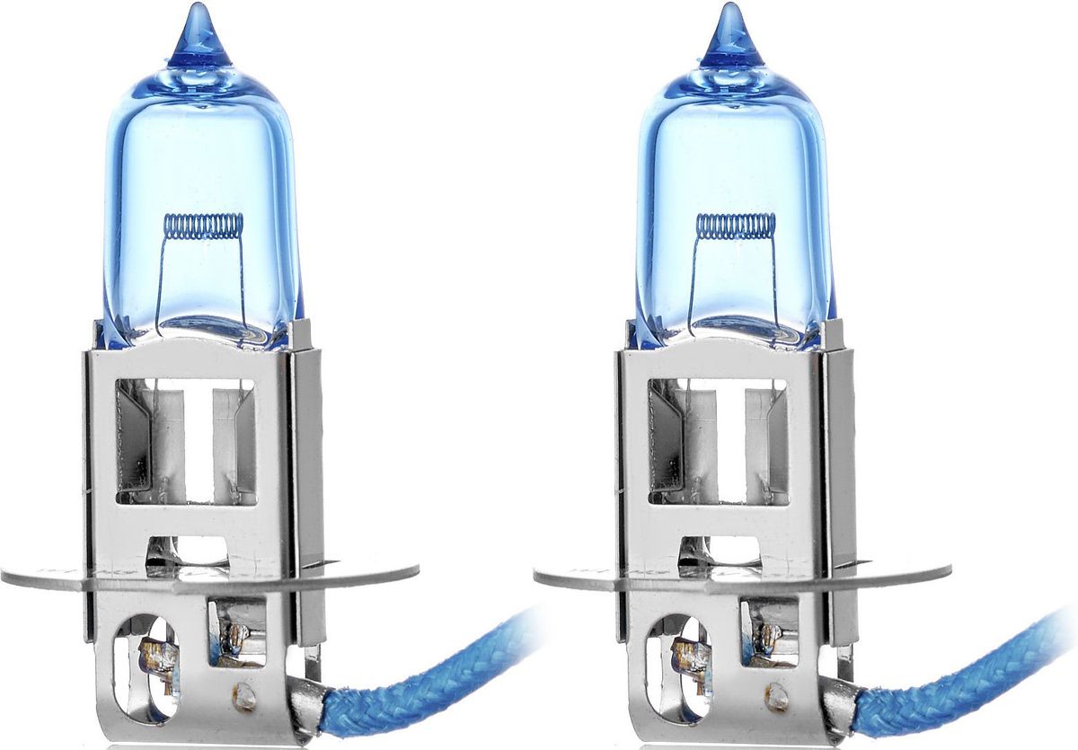 Лампа автомобильная галогенная Clearlight H3 XenonVision, 2 штMLH3XV Лампа автомобильная галогенная Clearlight H3 XenonVision, 2 штMLH3XVXenonVision. Цветовая температура 6000К. В колбе используется уникальная ксеноновая смесь высокого давления, что позволяет сделать нить накала тоньше и длиннее. Цвет света распределен от белого по центру фары к насыщенно-белому в середине и слегка с голубым оттенком цвета к краю пучка света.