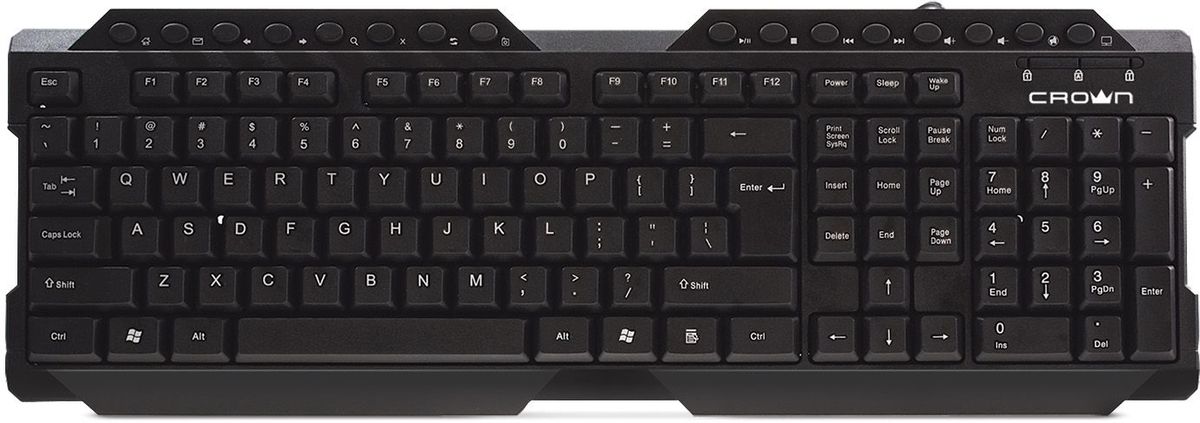Crown Micro CMK-158T, Black клавиатура