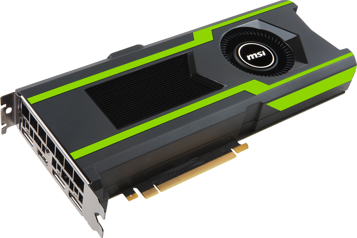 MSI GeForce GTX 1080 Ti Aero 11G OC 11GB видеокартаGTX 1080 TI AERO 11G OC MSI GeForce GTX 1080 Ti Aero 11G OC 11GB видеокартаGTX 1080 TI AERO 11G OCMSI GeForce GTX 1080 Ti Aero 11G OC демонстрирует наивысшую производительность и поддерживает передовые технологии NVIDIA GameWorks и GeForce Experience в самых современных компьютерных играх.Ядро Pascal разработано специально для работы с дисплеями следующего поколения, включая решения для виртуальной реальности, ультра-высокое разрешение и подключение нескольких мониторов. Технологии NVIDIA GameWorks обеспечивают максимально плавный геймплей и кинематографическое качество. Кроме этого, становится возможным осуществлять захват видео с революционно новыми возможностями - углом обзора 360 градусов.Откройте для себя новое поколение виртуальной реальности, минимальные задержки и plug-and-play совместимость с самыми популярными гарнитурами. Все это становится возможным благодаря технологиям NVIDIA VRWorks. Виртуальный звук, физика и ощущения позволят вам слышать и чувствовать каждый момент.Видеокарты MSI AERO выполнены в совершенно новом, серебристо-черном дизайне с использованием высококачественных материалов. Потрясающий внешний вид добавит изысканности любому системному блоку.Одним из определяющих факторов в вопросе высокой производительности, является качество используемых компонентов. Вот почему MSI в своих видеокартах AERO использует электронные компоненты, сертифицированные по стандарту MIL-STD-810G. Доказано, что только эти компоненты имеют высокий уровень надежности, достаточный для работы в жестких условиях экстремальных, игровых нагрузок и при разгоне в течение продолжительного времени использования.За счет алюминиевого сердечника, конденсаторы Solid CAP являются неотъемлемой частью дизайна плат high-end класса. Конденсаторы имеют крайне низкие значения эквивалентного последовательного сопротивления (ESR) и срок службы не менее 10 лет.Для того чтобы в полной мере насладиться впечатляющими мирами виртуальной реальности, необходимо высокопроизводительное оборудование. Хотите подготовить вашу систему к поддержке технологий VR? MSI - ведущий мировой бренд в мире high-end гейминга и киберспорта дает совет, как это сделать. Объединяя только самые передовые технологии, MSI создает оборудование для приложений виртуальной реальности. MSI переносит любителей компьютерных игр на совершенно новый уровень реализма виртуальной реальности, где игры оживают.MSI Afterburner – это самое популярное приложение в мире для разгона графических карт, которое позволяет получить полный контроль над видеокартой. Утилита также позволяет получать исчерпывающую информацию об аппаратной части вашего ПК, производить настройку работы вентиляторов, осуществлять запись видео и выполнять тестирование.Частота памяти: 11016 МГцИнтерфейс памяти: 352 бит
