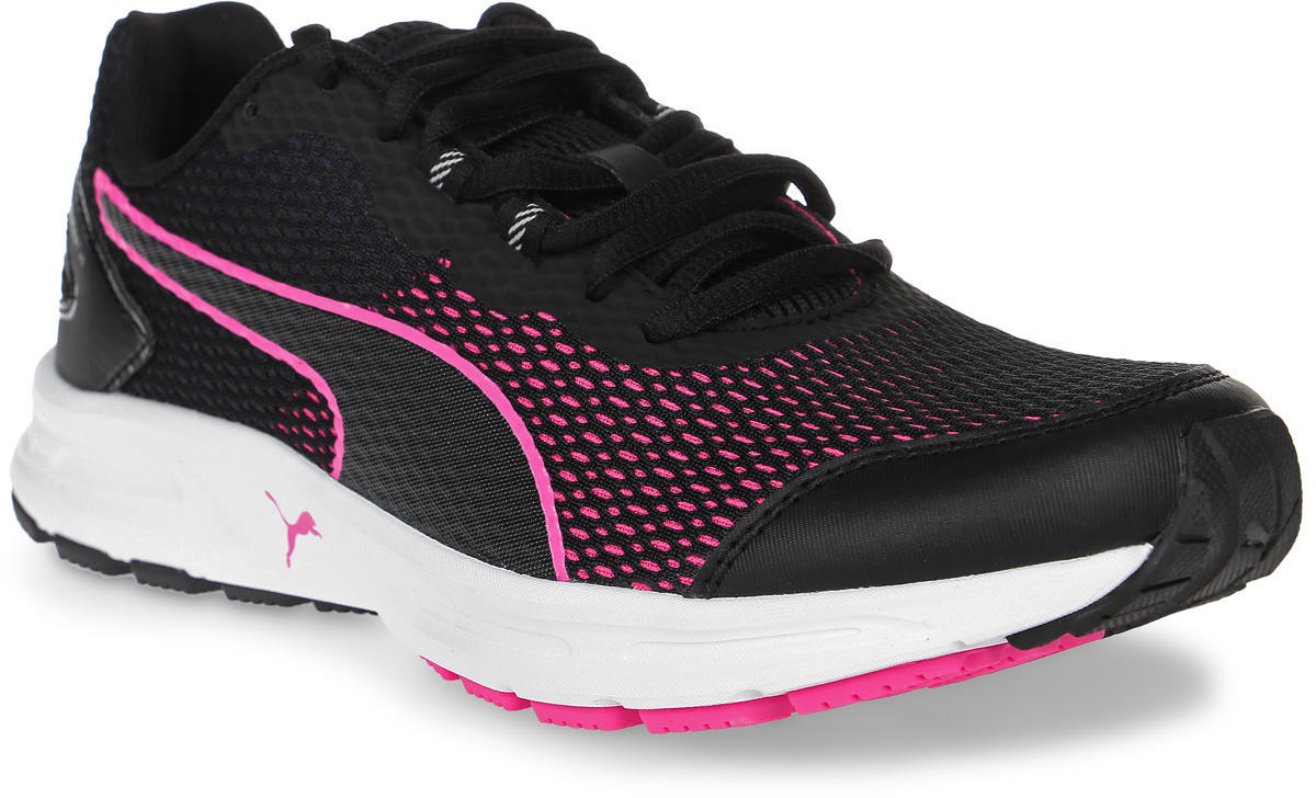 Кроссовки женские для бега Puma Descendant V4 Wn S, цвет: черный. 18905702. Размер 6 (38)18905702 Кроссовки женские для бега Puma Descendant V4 Wn S, цвет: черный. 18905702. Размер 6 (38)18905702Модель Descendant V4 предназначена для современных атлетов, увлекающихся различными видами спорта, которым требуется отличная беговая обувь. Опираясь на технологические достижения, воплощенные в флагманской модели Speed Ignite 500, созданы такие кроссовки, в которых удобно совершенствовать технику бега. Динамичный силуэт и малый вес Descendant V4 превращают постижение философии бега в удовольствие.