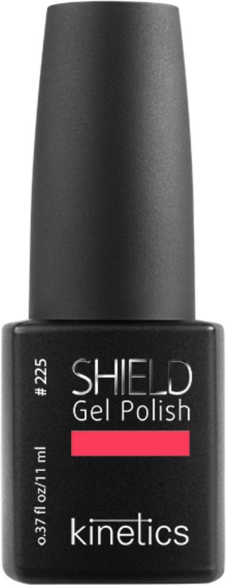 Kinetics Гель-лак Shield, 11 мл, тон 225KGP225S Kinetics Гель-лак Shield, 11 мл, тон 225KGP225SГель-лак Kinetics Shield - формула нового поколения трехфазного гель-лака. Роскошный маникюр с гель-лаком Shield сохраняется в течение 3-х недель, прочен, устойчив к царапинам и другим механическим повреждениям. Гель-лаки Shield не скалываются, не теряют яркости цвета, не требуют коррекции. Стойкий зеркальный глянец в течение всего срока ношения. Самовыравнивающаяся текстура - не утяжеляет ногти Европейский дизайн + колпачок soft-touch Гипоаллергенность - 7Free Гель-лак Shield наносится кисточкой из флакона так же, как лак. Идеальная форма кисточки позволяет ровно и максимально быстро полностью покрывать всю поверхность ногтевой пластины. Гель-лак Shield не повреждает натуральные ногти, не требует перерыва в ношении Абсолютный победитель в номинации Лучшая насыщенность цвета и легкость нанесения гель-лака в рамках конкурса INTERNAILCHARM.