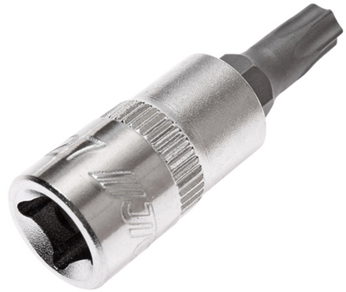 JTC Головка с насадкой TORX с отверстием 1/4 х T27H, длина 37 мм. JTC-23527JTC-23527 JTC Головка с насадкой TORX с отверстием 1/4 х T27H, длина 37 мм. JTC-23527JTC-23527Изготовлена из закаленной хром-ванадиевой стали. Размер: 1/4хТ27H. Общая длина: 37 мм. Длина насадки: 15 мм. Габаритные размеры: 37/12/12 мм. (Д/Ш/В) Вес: 15 гр.РазмерУсилие max., lb-inУсилие max., Н·мT10,850,097T21,250,141T32,250,254T43,300,373T54,600,51T68,000,90T715,001,70T823,002,60T930,003,39T1040,004,52T1568,007,69T20112,0012,66T25168,0018,99T27238,0026,90T30331,0037,40T40576,0065,03T45916,00103,50T501405,00158,75T552272,00256,71T603942,00445,39T706203,00700,94T809277,001048,30T9013125,001483,12T10018131,002048,80