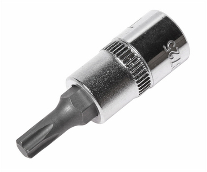 Головка торцевая с битой JTC Torx, 1/4хT25. JTC-23725JTC-23725 Головка торцевая с битой JTC Torx, 1/4хT25. JTC-23725JTC-23725Головка торцевая с насадкой JTC Torx изготовлена из закаленной хром-ванадиевой стали.Размер: 1/4хТ25.Максимальное усилие: 18,99 Нм.Общая длина: 37 мм.Длина биты: 15 мм.