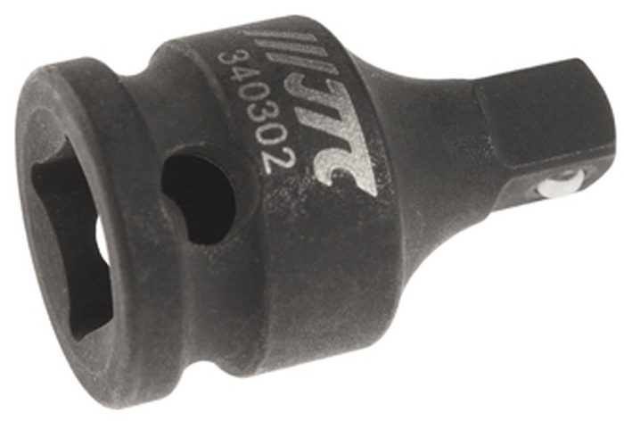 JTC Адаптер ударный F3/8 х M1/4. JTC-340302JTC-340302 JTC Адаптер ударный F3/8 х M1/4. JTC-340302JTC-340302Изготовлен из высококачественной хром-молибденовой стали. Размер: F3/8 x M1/4 Диаметр 22 мм. Длина 32 мм. Габаритные размеры упаковки: -/-/- мм. (Д/Ш/В)