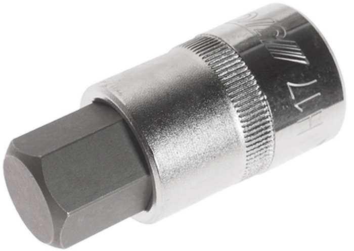 Головка JTC, с насадкой HEX 1/2 х H17, длина 55 мм. JTC-45617JTC-45617 Головка JTC, с насадкой HEX 1/2 х H17, длина 55 мм. JTC-45617JTC-45617Головка с насадкой используется в автомобильных и шиномонтажных мастерских для быстрого и бережного демонтажа/монтажа различных резьбовых соединений. Материал оснастки - закаленная CrV сталь, обеспечивает ей высокую прочность, и, как следствие, продолжительный рабочий ресурс. Обладает небольшими размерами и низким весом, что удобно при хранении и транспортировке.