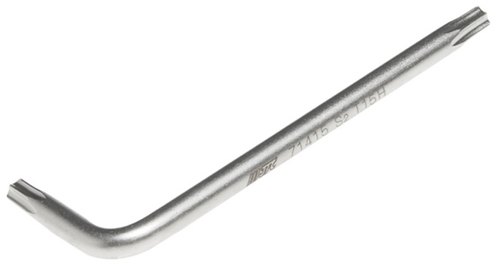 JTC Ключ TORX Г-образный T-15H. JTC-71415JTC-71415 JTC Ключ TORX Г-образный T-15H. JTC-71415JTC-71415Материал: S2 сталь.Размер: T15H.Размер удлиненной части: 54 мм.Размер короткой части: 18 мм.