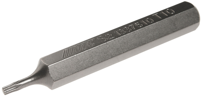JTC Вставка 10 мм TORX удлиненная Т10х75 мм. JTC-1337510JTC-1337510 JTC Вставка 10 мм TORX удлиненная Т10х75 мм. JTC-1337510JTC-1337510Размер: Т10 х 75 мм., удлиненная TORX.Длина насадки: 10 мм.Материал: S2 сталь.