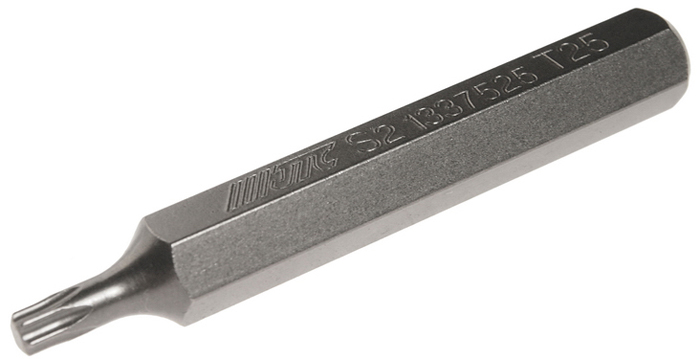 JTC Вставка 10 мм TORX удлиненная Т25х75 мм. JTC-1337525JTC-1337525 JTC Вставка 10 мм TORX удлиненная Т25х75 мм. JTC-1337525JTC-1337525Размер: Т25 х 75 мм., удлиненная TORX. Длина насадки: 10 мм. Материал: S2 сталь.