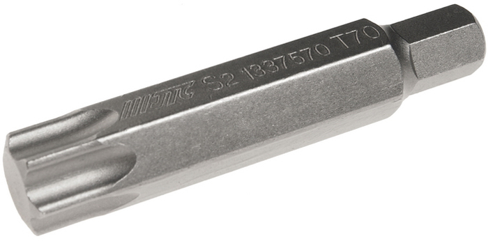 JTC Вставка 10 мм TORX удлиненная Т70х75 мм. JTC-1337570JTC-1337570 JTC Вставка 10 мм TORX удлиненная Т70х75 мм. JTC-1337570JTC-1337570Размер: Т70 х 75 мм., удлиненная TORX.Длина насадки: 10 мм.Материал: S2 сталь.