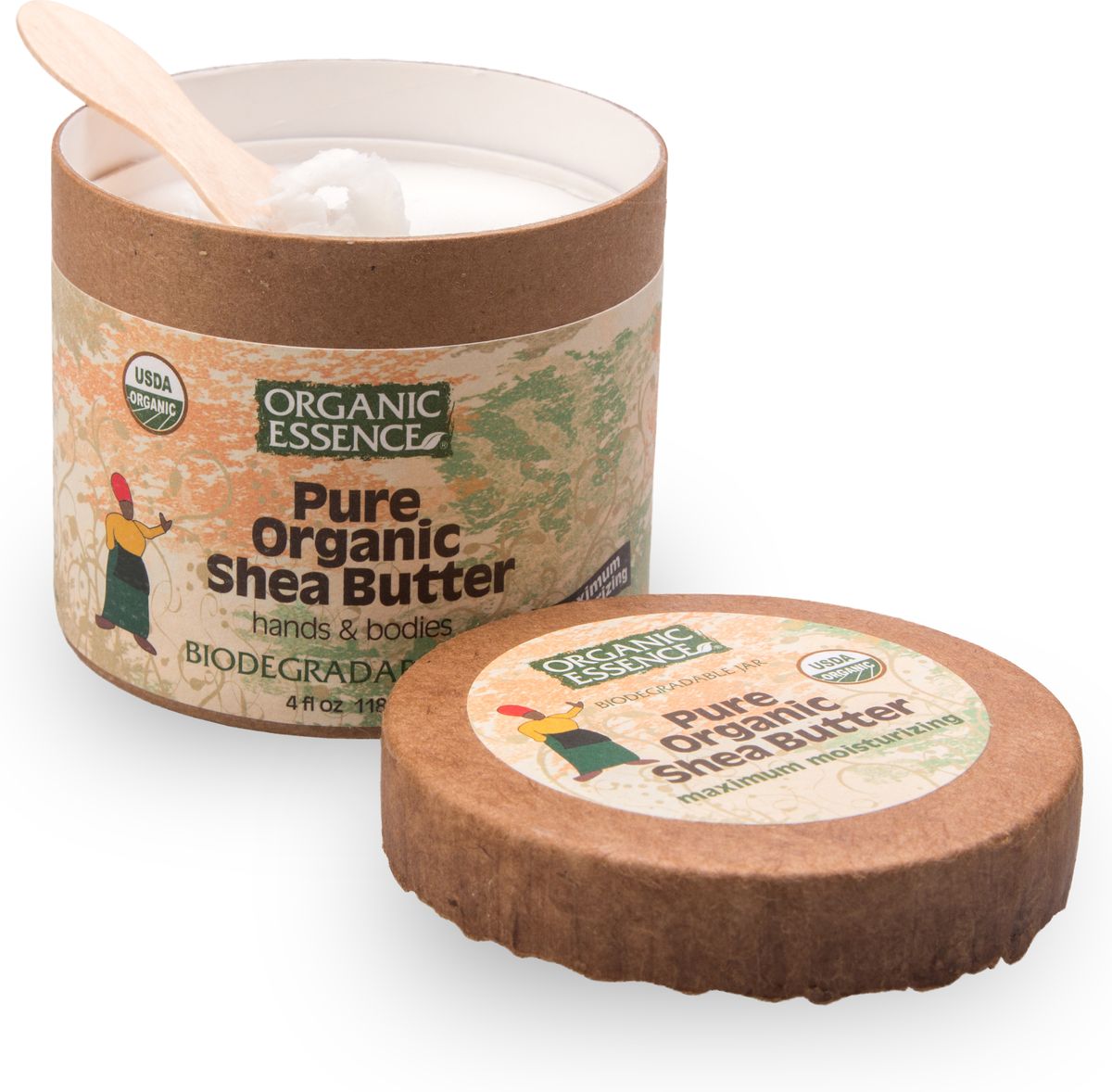 Organic Essence Чистое (100%) органическое масло Ши 114 г/118 млBCSHE Organic Essence Чистое (100%) органическое масло Ши 114 г/118 млBCSHE100% органическое масло Ши произведено методом естественного холодного отжима из африканских орехов дерева Карите. Масло Ши улучшает капиллярное кровообращение, является превосходным целителем и омолаживающим средством для проблемной, сухой или возрастной кожи. 100% органическое масло Ши Organic Essence с естественным ароматом, без каких либо отдушек. Необыкновенная польза продукта достигается за счёт высокого содержания стеариновой и олеиновой жирных кислот. Эти жирные кислоты, увлажняя кожу, помогают сохранить надолго её эластичность. В производстве масла Ши не используются растворители или любые химические вещества, помогая сохранить высокие стандарты чистоты продукта с добавлением знака Baby Safe. USDA Organic сертифицированный продукт.
