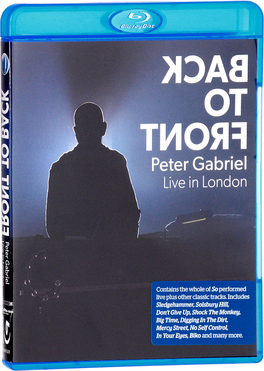 Peter Gabriel: Back To Front - Live In London (Blu-ray) peter gabriel new blood live in london in 3 dimensions 2 blu ray dvd