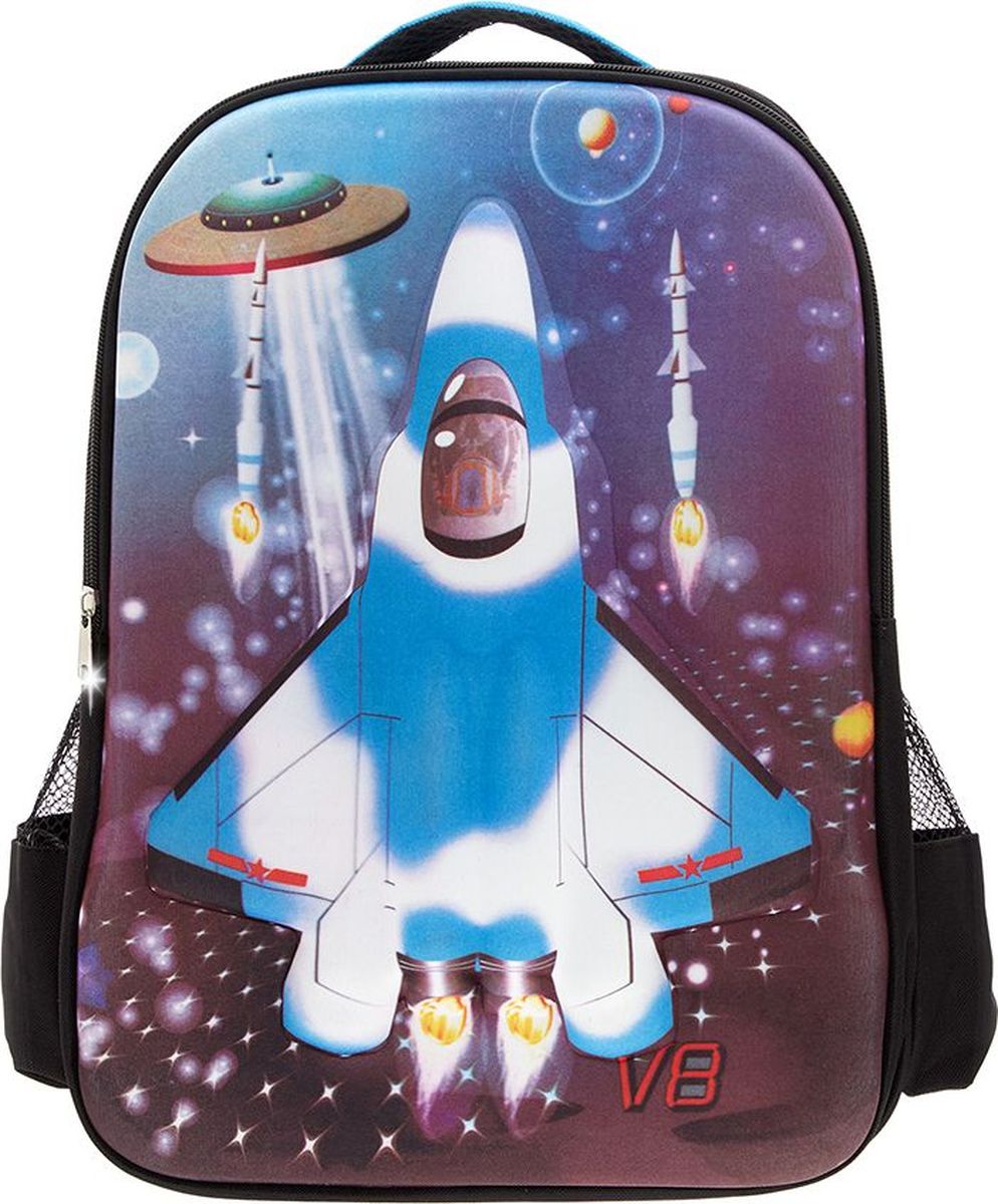 3D Bags Рюкзак дошкольный Самолет3DHM283 3D Bags Рюкзак дошкольный Самолет3DHM283Дошкольный рюкзак 3D Bags Самолет идеально подходит для хранения важных вещей, которые так необходимы маленьким героям на детской площадке, во время прогулки или на пикнике.Рюкзак выполнен из прочного и износоустойчивого полиэстера. Просторный внутренний отсек будет очень удобен в использовании. Лицевая сторона рюкзака на прочной основе выполнена в виде объемного самолета.