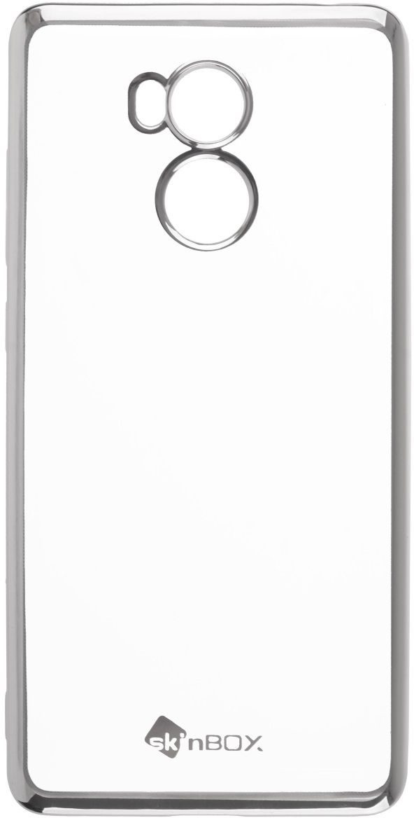 Skinbox Silicone Chrome Border 4People чехол для Xiaomi RedMi 4 Pro, Silver2000000131924 Skinbox Silicone Chrome Border 4People чехол для Xiaomi RedMi 4 Pro, Silver2000000131924Чехол-накладка Skinbox Silicone Chrome Border 4People для Xiaomi RedMi 4 Pro бережно и надежно защитит ваш смартфон от пыли, грязи, царапин и других повреждений. Выполнен из высококачественного поликарбоната, плотно прилегает и не скользит в руках. Чехол-накладка оставляет свободным доступ ко всем разъемам и кнопкам устройства.