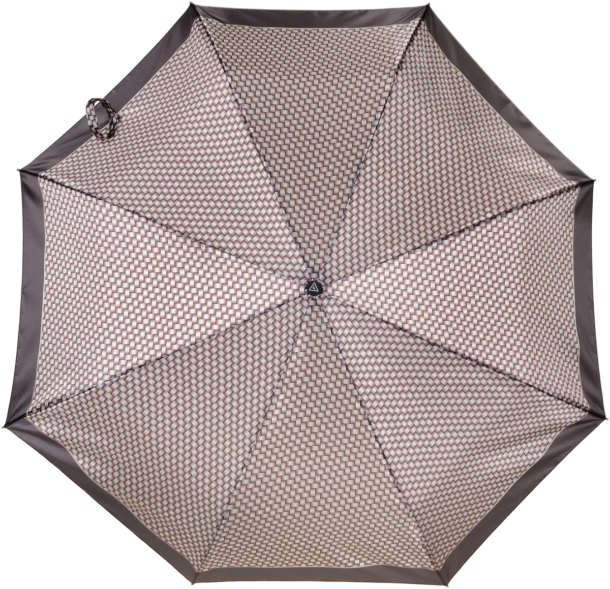 Зонт женский Fabretti, автомат, 3 сложения, цвет: коричневый. L-17109-6