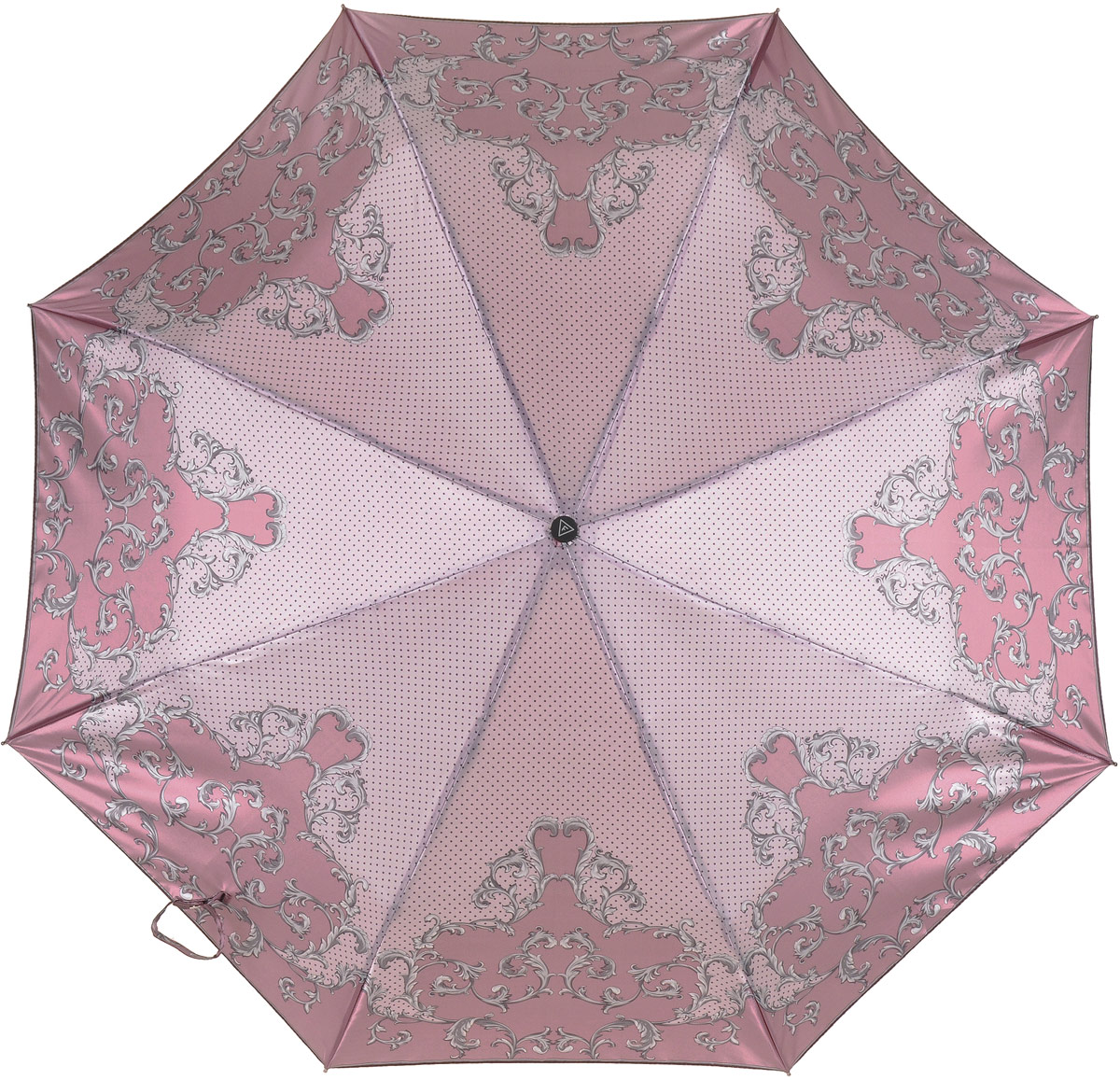 Зонт женский Fabretti, автомат, 3 сложения, цвет: розовый. L-17107-4