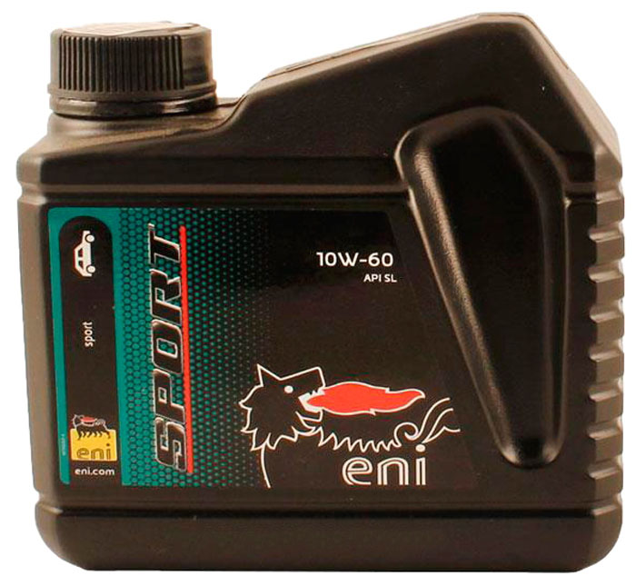 Моторное масло Eni 10w-60 Sport 1лEni10w60Sport1 Моторное масло Eni 10w-60 Sport 1лEni10w60Sport1Agip RACING принадлежит к моторным маслам последнего поколения. Масло специально разработано для удовлетворения спроса на продукт с исключительными свойствами по защите двигателя и высокими эксплуатационными свойствами. Это полностью синтетическое моторное масло, специально разработанное для защиты различных типов мощных бензиновых двигателей, эксплуатируемых в тяжелых условиях (авторалли, сверхмощные спортивные двигатели, вождение в экстремальных условиях, бездорожье, пустыни). Синтетический компонент значительно укрепляет масляную пленку, прочно прилипающую к трущимся поверхностям двигателя, даже если он находился длительное время в нерабочем состоянии, что обеспечивает легкий запуск и значительно снижает износ при высоких нагрузках. Широкий вязкостный ряд 10w-60 обеспечивает необходимую вязкость масла при любом вождении и при любой наружной температуре. Результат испытания на скорость сдвига на стенде BOSCH является гарантией вязкостной стабильности масла даже в случае продолжительной эксплуатации в экстремальных условиях. Использование малоиспаряемых и термостабильных синтетических компонентов снижает расход масла. Специально усиленная синтетическая формула обеспечивает высокие эксплуатационные свойства, такие как моюще-диспергирующие, антикоррозионные, антипенные, антиокислительные и противоизносные. Характеристики. Спецификации и одобрения API SL, CCMC G5 PD2, Alfa Romeo, BMW M GmbH