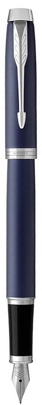 Parker Ручка перьевая IM Matte Blue CT1931647 Parker Ручка перьевая IM Matte Blue CT1931647Марка Parker гарантирует полную уверенность в превосходном качестве товара. Перьевая ручка Parker IM Matte Blue CT будет не только долго служить, но и неизменно радовать удобством и легкостью письма, надежностью в эксплуатации и прекрасным эстетическим исполнением. Перьевая ручка Parker IM Matte Blue CT выполнена в корпусе, покрытом темно-синим матовым лаком, и имеет хромированную отделку деталей. Форма ручки - круглая. Перьевая ручка Parker IM Matte Blue CT аккуратно упакована в выдвижной футляр.