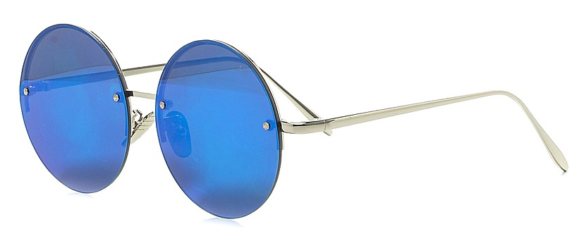 Очки солнцезащитные женские Vitta pelle, цвет: синий. 2802-2017-807