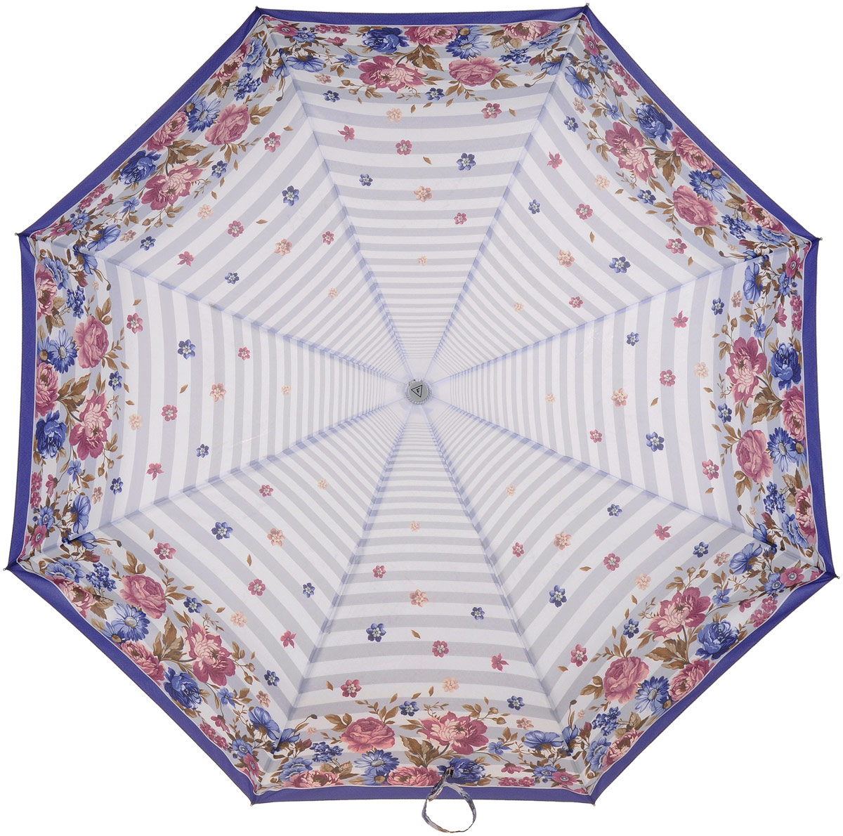 Зонт женский Fabretti, автомат, 3 сложения, цвет: мультиколор. L-17105-8