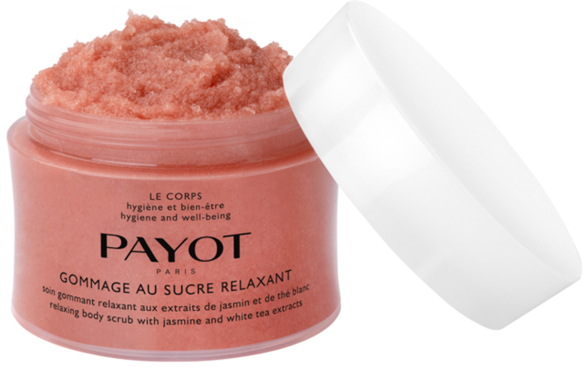 Payot Corps Скраб для тела с экстрактами жасмина и белого чая, 200 мл65108797 Payot Corps Скраб для тела с экстрактами жасмина и белого чая, 200 мл65108797Скраб деликатно удаляет ороговевшие клетки, стимулирует клеточное обновление, смягчает и разглаживает кожу. Натуральные растительные масла смягчают и увлажняют кожу. Антистрессовые и успокаивающие свойства жасмина и белого чая снимают напряжение и возвращают комфорт телу на весь день.