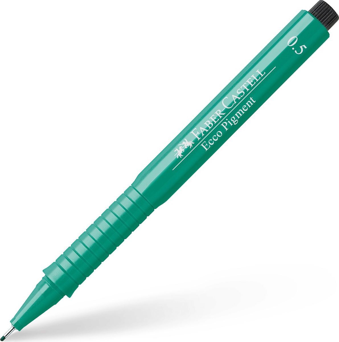 Faber-Castell Ручка капиллярная Ecco Pigment 0.5 цвет зеленый 166563