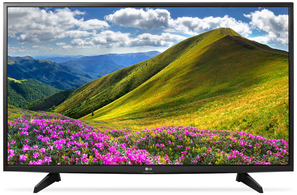 LG 49LJ510V телевизор90000002063 LG 49LJ510V телевизор90000002063С LG 49LJ510V вы можете воспроизводить фильмы, музыку и фото максимально удобным способом - прямо с USB-флэшки или жесткого диска.Телевизор оснащен портами HDMI - для максимального качества звука и картинки. HDMI - это мультимедийный интерфейс высокой четкости. Единый стандарт HDMI позволяет получать новому телевизору LG максимально четкий аудио и видеосигнал.По-новому глубокие и насыщенные цвета. Помимо улучшения цветопередачи, уникальные технологии обработки изображения отвечают за регулировку тона, насыщенности и яркости.Революционное качество изображения и цвета. Разрешение Full HD 1080p отвечает стандартам высокой четкости, отображая на экране 1080 (прогрессивных) линий разрешения, для более четкого и детального изображения.Улучшить изображение? Запросто! При использовании механизма масштабирования разрешения Resolution Upscaler изображения любого качества выглядят существенно лучше.Virtual Surround - звук, меняющий реальность. Функция Virtual Surround создает реалистичный, объемный звук. Вы словно переноситесь в новую реальность, где ярко ощущаются все биты и полутона.Встроенные игры для яркого отдыха. С LG 49LJ510V вам доступно максимум развлечений. Больше бесплатных игр для вашего нового телевизора - на официальном сайте LG.