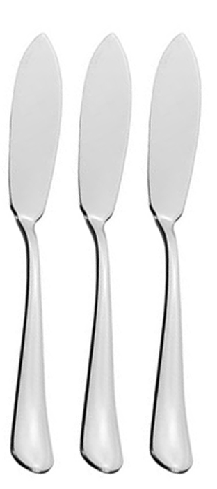 Набор ножей для рыбы "Tescoma" прекрасно подойдет для вашей кухни. Ножи изготовлены из высококачественной нержавеющей стали.  Ножи "Tescoma" прекрасно подходят для сервировки стола, как в домашнем быту, так и в профессиональных заведениях - кафе, ресторанах. Характеристики: Материал: нержавеющая сталь. Длина ножа: 20 см. Производитель: Чехия. Артикул:  391435.