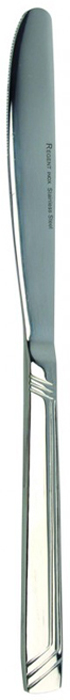 Нож столовый Regent Inox Fame, 2 шт93-CU-FA-01.2 Нож столовый Regent Inox Fame, 2 шт93-CU-FA-01.2Столовый нож Regent Inox Fame выполнен из высококачественной нержавеющей стали с зеркальной полировкой. В комплекте - 2 ножа. Лезвия - зубчатые. Такие столовые ножи прекрасно украсят ваш праздничный стол и порадуют своим простым, но элегантным дизайном. Характеристики:Материал: нержавеющая сталь 18/10. Комплектация: 2 шт. Общая длина ножа: 22 см. Длина лезвия: 11 см. Артикул: 93-CU-FA-01.2.
