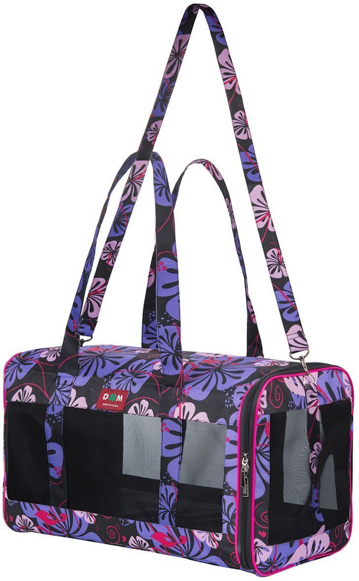 Сумка-переноска для животных Dogmoda Комфорт, 24 х 45 х 27 смDM-160341 Сумка-переноска для животных Dogmoda Комфорт, 24 х 45 х 27 смDM-160341Сумка-переноска для животных Dogmoda Комфорт станет удобным и комфортным аксессуаром для перемещения вашего питомца и надежным убежищем во время прогулок и путешествий. Сумка выполнена из специальной плотной сумочной ткани. Модель вместительная, практичная и яркая. Такая сумка позволит брать питомца с собой куда угодно. Вашему четвероногому другу будет комфортно. Сумка имеет практически со всех сторон удобные окошечки-сетки, он сможет наблюдать по дороге за всем, что происходит вокруг. Вместительный карман позволяет брать с собой вещи первой необходимости для питомца. Модель предназначена для собак мелких пород, кошек и других животных небольшого размера.