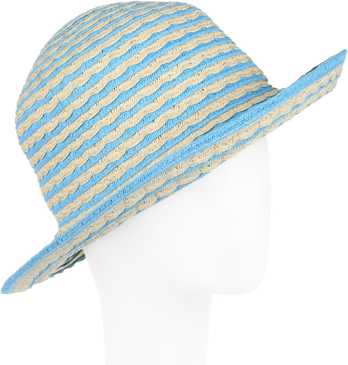 Шляпа женская Avanta, цвет: бежевый, голубой. 991942. Размер 55/56