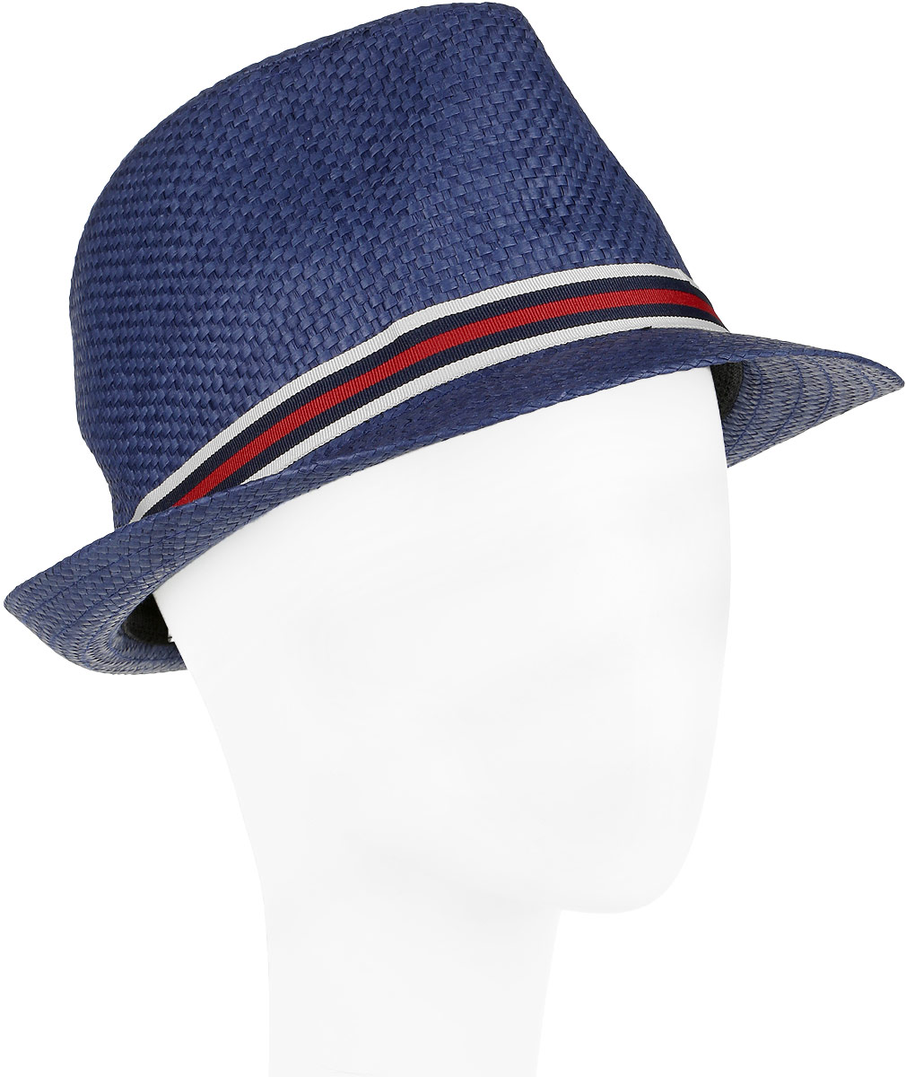 Шляпа женская Fabretti, цвет: голубой. V1-5. Размер универсальный