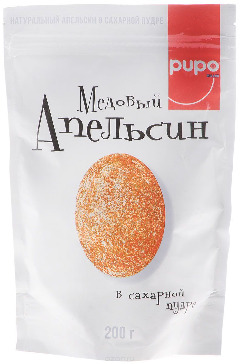 Pupo Медовый апельсин конфеты неглазированные, 200 г14.3059 Pupo Медовый апельсин конфеты неглазированные, 200 г14.3059Фортунелла (кумкват) - это маленькие апельсины ,которые называютзолотыми. Они растут на плантациях Юго-Восточной Азии и проходят сушку естественным,экологичным образом под лучами солнца. Вяленые и выдержанные в медовом сиропе плоды Фортунелла - это богатый витаминами и минералами десерт, который имеет пряный медовый вкус, тонизирует и укрепляет иммунитет. Настоящий источник энергии и хорошего настроения.