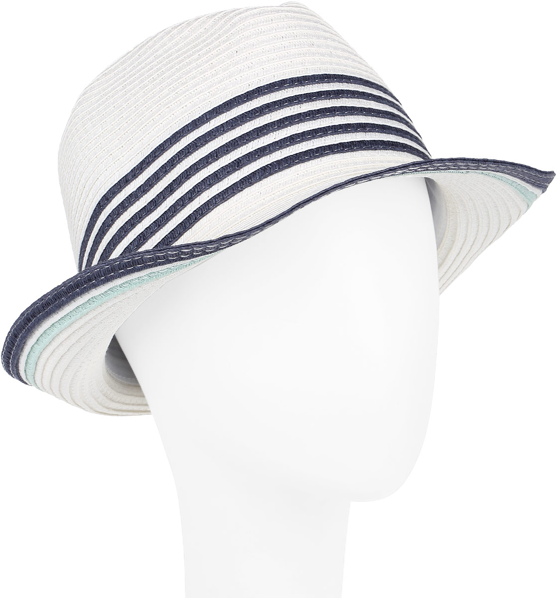 Шляпа женская Fabretti, цвет: белый. GL29-4. Размер универсальный