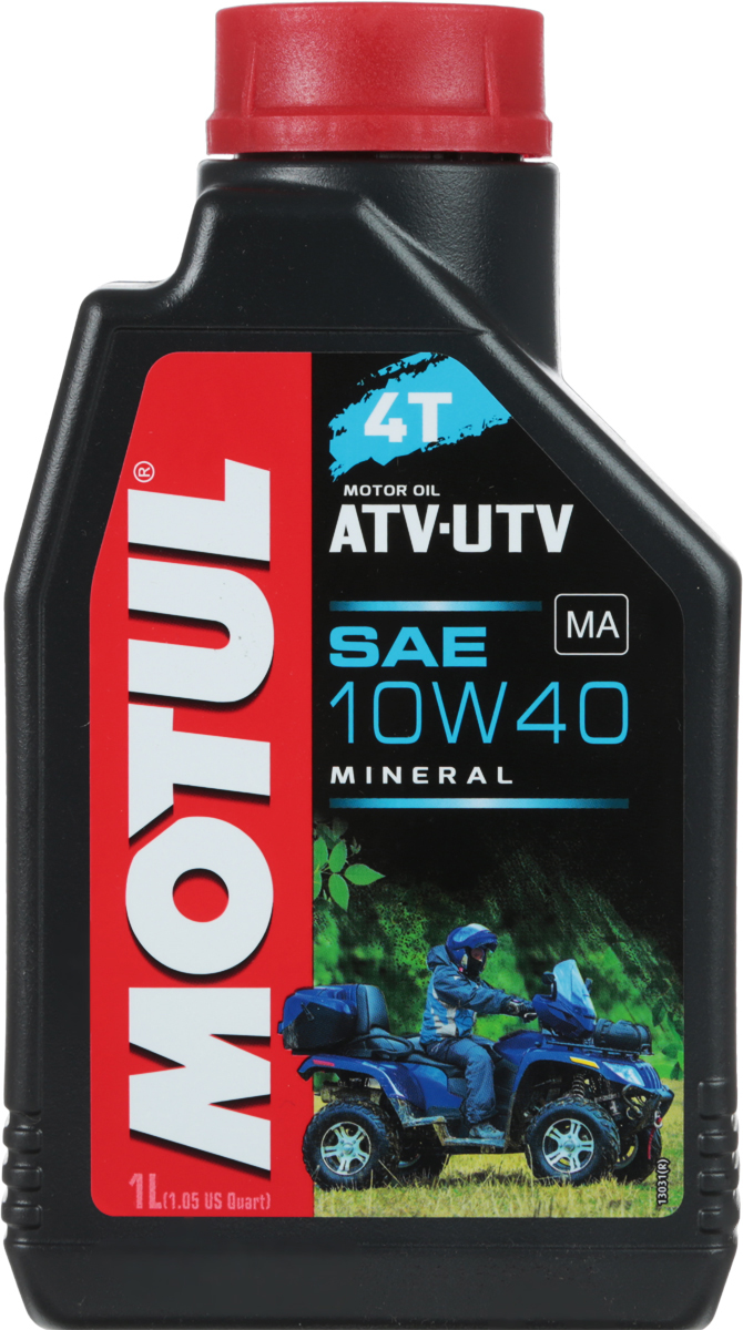 Масло моторное Motul ATV-UTV 4T, синтетическое, 10W-40, 1 л105878 Масло моторное Motul ATV-UTV 4T, синтетическое, 10W-40, 1 л105878Минеральное моторное масло, разработанное для мотовездеходов и квадроциклов. API Стандарты: API SL/SJJASO Стандарты: JASO MA - M033MOT104Артикул: 105878Объем: 1 л. Категория: Моторные масла Применение: Для квадроцикловВид двигателя: БензиновыйВид масла: 100% синтетика Вязкость: 10W40