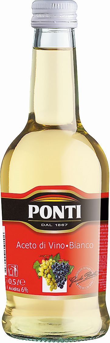 где купить Ponti уксус винный белый 6%, 500 мл по лучшей цене