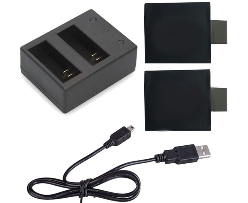 Eken PG1050B, Black набор зарядное устройство + 2 батареиPG1050B Eken PG1050B, Black набор зарядное устройство + 2 батареиPG1050BКомплект Eken PG1050B отличается самыми оптимальными эксплуатационными показателями, что делает его превосходным вариантом для использования людьми, которые отдают предпочтение только наилучшему качеству.Оптимальные входная и выходная мощность, качественные материалы, продуманность деталей - все это гарантирует удобство и долговечность эксплуатации приспособления. Данный набор станет вашим надежнейшим спутником в любых поездках, обеспечивая зарядку камеры в любое время и в любом месте.