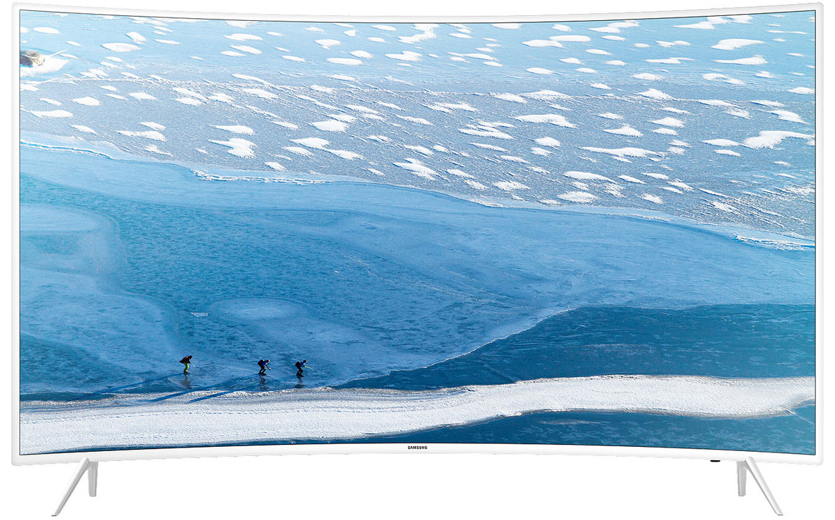 Samsung UE55KU6510 телевизорUE55KU6510UXRU Samsung UE55KU6510 телевизорUE55KU6510UXRUТелевизор Samsung UE55KU6510 с белой рамкой создает ощущение невесомости и прозрачности. Особая форма экрана делает комфортным просмотр фильмов и передач и увеличивает угол обзора. Функция HDR Premium обеспечивает более четкую видимость светлых участков изображения, тем самым увеличивая детализацию. Разрешение Ultra HD в 4 раза превосходит привычное Full HD. Оно позволяет добиться максимальной естественности.Сервис Smart Hub предоставляет доступ к трем разделам - социальным сетям, приложениям, а также фото, видео и музыке. При включении телевизора часто используемый контент загружается автоматически. Технология Samsung UHD Picture Engine конвертирует изображение низкого качества в Ultra HD всего за 4 шага, а Ultra Clean View убирает видимые шумы. UHD Dimming использует локальное затемнение для достижения большего контраста и четкости. Технология выводит изображения на новый уровень. За счет четырехъядерного процессора телевизор быстрее реагирует на запросы. Он остается отзывчивым и быстрым даже в условиях многозадачности. Скачав на мобильное устройство приложение Samsung Smart View, можно использовать планшет или смартфон в качестве пульта дистанционного управления, а также передавать данные на большой экран. Беспроводной выход в сеть помогает использовать все возможность Smart ТВ - общение, загрузку приложений, воспроизведение эфирных каналов и потокового видео. С функцией ConnectShare передача медиафайлов с USB-накопителя на экран упрощена - достаточно вставить носитель в соответствующий разъем на задней панели телевизора.