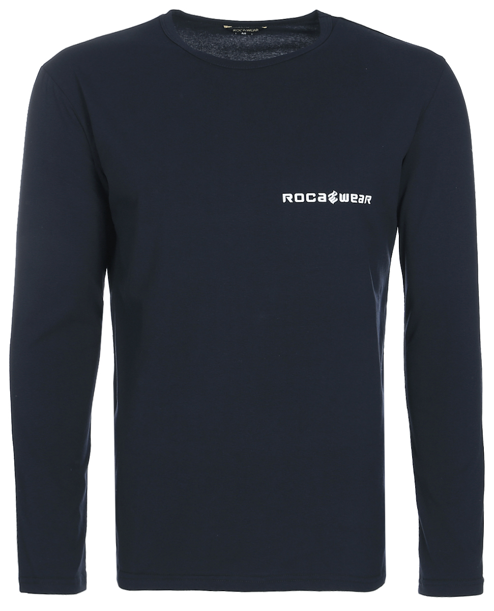 Лонгслив мужской Rocawear, цвет: темно-синий. R0117T51. Размер L (50)R0117T51 Лонгслив мужской Rocawear, цвет: темно-синий. R0117T51. Размер L (50)R0117T51Мужская футболка с длинными рукавами Rocawear свободного кроя с круглым вырезом горловины и длинными рукавами изготовлена из натурального хлопка с добавлением лайкры. Она необычайно мягкая и приятная на ощупь, не сковывает движения и позволяет коже дышать, не раздражает даже самую нежную и чувствительную кожу, обеспечивая наибольший комфорт. На груди лонгслив декорирован контрастным принтом в виде логотипа бренда. Модель создана для тех, кто предпочитает комфорт, моду и оригинальность и выгодно подчеркнет яркость вашего образа.