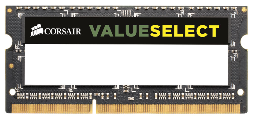 Corsair ValueSelect SO-DIMM DDR3 4Gb 1600 МГц модуль оперативной памяти (CMSO4GX3M1A1600C11)