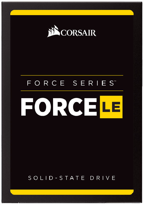 Corsair Force Series LE 480GB SSD-накопитель (CSSD-F480GBLEB)CSSD-F480GBLEB Corsair Force Series LE 480GB SSD-накопитель (CSSD-F480GBLEB)CSSD-F480GBLEBТвердотельные накопители семейства Force LE со встроенной новейшей технологией TLC NAND отличаются большой емкостью для хранения и более высокой скоростью работы по сравнению с жесткими дисками. Замена механического жесткого диска высокоскоростным твердотельным накопителем сегодня более доступна, чем когда-либо. Наслаждайтесь быстрым запуском и выключением системы, а также более высокой скоростью загрузки приложений. В зависимости от потребностей в отношении хранения данных можно выбрать модели различной емкости.Большая емкость накопителей Force Series LE удовлетворит ваши ежедневные потребности хранения данных, необходимых для работы, игр, творчества, видеофильмов, музыки, ведения документации и т. д.Функция интеллектуального нивелирования износа с быстрым и эффективным управлением данными обеспечивает более длительный срок эксплуатации диска, надежность и высокую скорость работы.Твердотельные накопители Force Series LE потребляют значительно меньше электроэнергии, чем обычные жесткие диски, повышают эффективность потребления энергии настольными ПК и увеличивают срок службы аккумуляторов переносных компьютеров.Защита ваших данных - это самое главное. Для надежного хранения данных и исправления ошибок в накопителях Force Series LE реализована технология SmartECC и SmartRefresh.Владельцам накопителей Force Series LE предоставляется доступ к набору программных средств для твердотельных накопителей Corsair, который является мощным инструментом, позволяющим использовать накопитель максимально эффективно.Ударостойкость: 500G