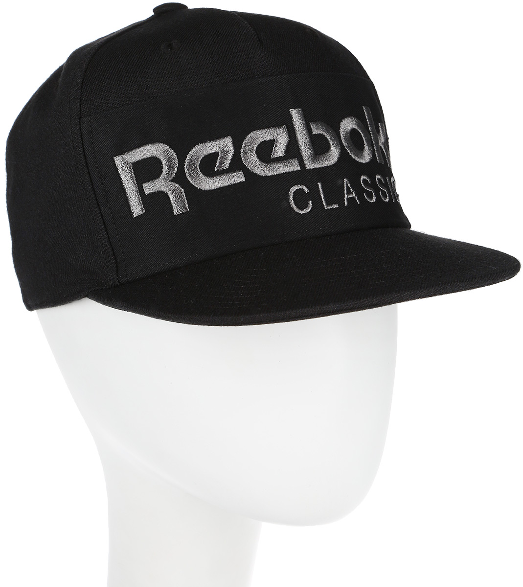 Бейсболка Reebok Cl Foundation Cap, цвет: черный. AX9965. Размер M (58)AX9965 Бейсболка Reebok Cl Foundation Cap, цвет: черный. AX9965. Размер M (58)AX9965Стильная бейсболка Reebok CL FOUNDATION идеально подойдет для прогулок, занятий спортом и отдыха.Бейсболка выполнена из 100% хлопка, снабжена впитывающей внутренней отделкойи имеет плотный плоский козырек. Модель дополнена специальными отверстиями, обеспечивающими необходимую вентиляцию. Бейсболка на фронтальной части декорирована нашивкой из твила с вышитым логотипом Reebok, а застёжка сзади имеет тканый ярлык с символикой Reebok Classic. Объем бейсболки регулируется при помощи пластиковой застежки на кнопках. Такая бейсболка станет отличным аксессуаром и дополнит ваш повседневный образ.