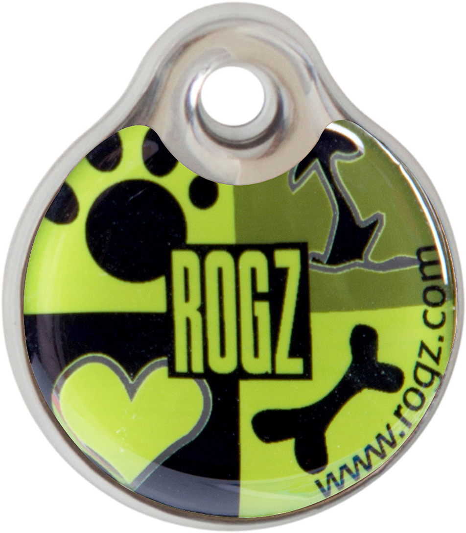 Адресник на ошейник Rogz Fancy Dress, диаметр 2,7 см. IDR27CFIDR27CF Адресник на ошейник Rogz Fancy Dress, диаметр 2,7 см. IDR27CFIDR27CFАдресник на ошейник Rogz Fancy Dress мгновенно готов к использованию.Не требует специальной гравировки. Вся информация может быть записана хозяином сразу после покупки.Защита от коррозии.Дизайн адресника создан таким образом, чтобы дополнить рисунок и расцветку аксессуаров коллекции Fancy Dress.Бесшумность. Не гремит при движении собаки.