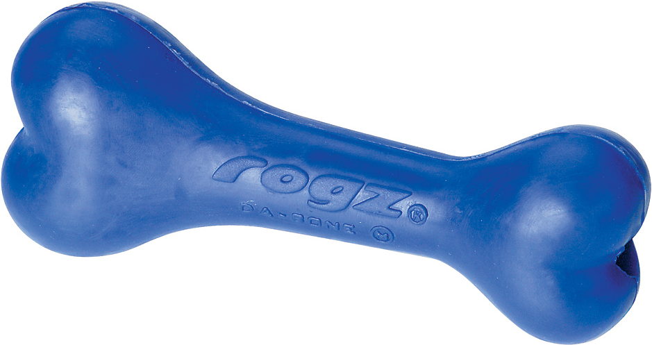 Игрушка для собак Rogz daBone. Косточка, с отверстием для лакомства, цвет: синий, длина 21 смDB05B Игрушка для собак Rogz daBone. Косточка, с отверстием для лакомства, цвет: синий, длина 21 смDB05BИгрушка для собак Rogz daBone. Косточка с отверстием для лакомства способствует тренировке жевательных мышц и массажирует десна. Можно использовать в качестве аппортировочных предметов.Занимательная игрушка предназначена для долгого жевания или разгрызания - идеальный вариант, когда у вас нет времени, чтобы поиграть с собакой!Имеет маркировку CE.Материал изделия: натуральная резина, кальций карбонат, кварц, масла, красящее вещество. Не токсично.