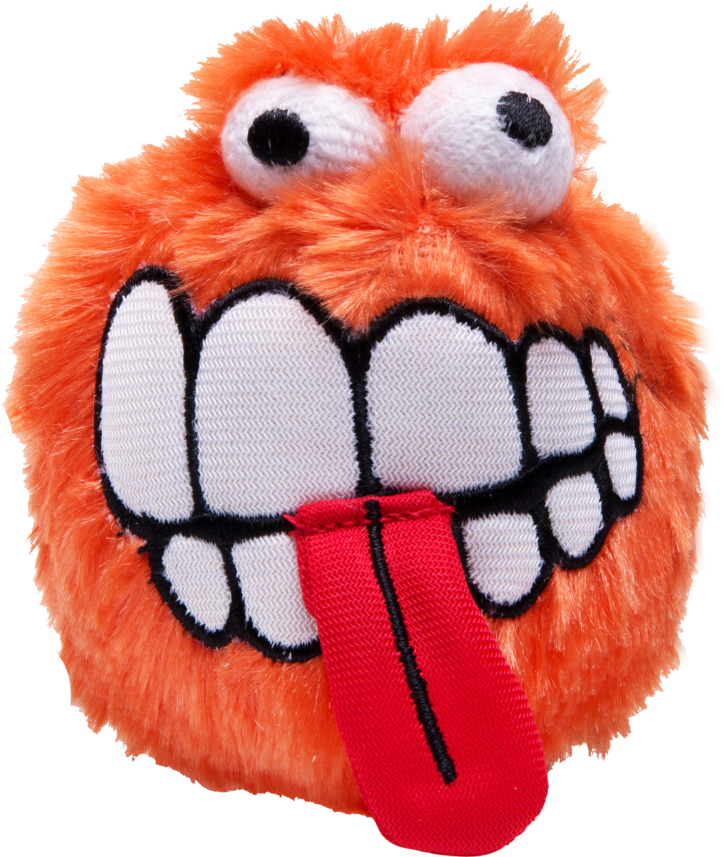 Игрушка для собак Rogz Fluffy Grinz. Зубы, цвет: оранжевый, диаметр 6,4 смCGR03D Игрушка для собак Rogz Fluffy Grinz. Зубы, цвет: оранжевый, диаметр 6,4 смCGR03DИгрушка для собак Rogz Fluffy Grinz. Зубы - особо мягкий, плюшевый мяч. Для животных, которые любят играть в Поймай-принеси - это просто мечта.Небольшой вес изделия.Не травмирует зубы и десны.Удобен для переноски животных.Внутри игрушки пищалка, что поддерживает интерес животного к игре.