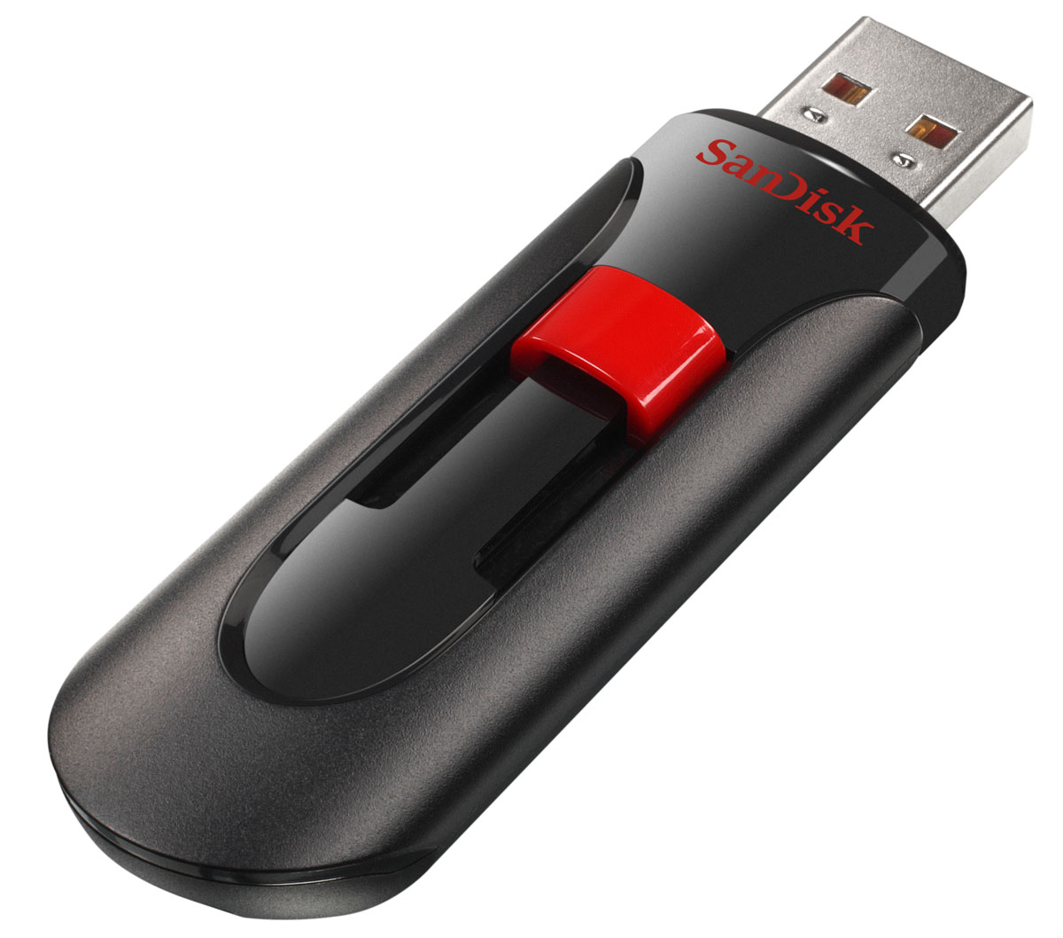 SanDisk Cruzer Glide 256GB, Black Red USB-накопитель