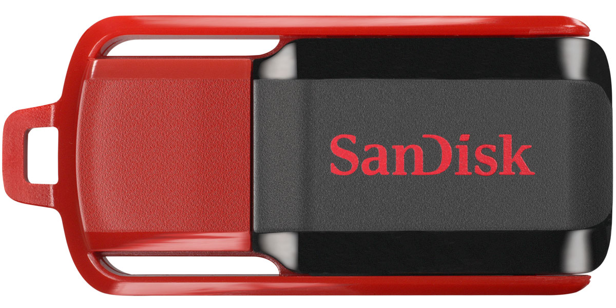 SanDisk Cruzer Switch 64GB, Black Red USB-накопительSDCZ52-064G-B35 SanDisk Cruzer Switch 64GB, Black Red USB-накопительSDCZ52-064G-B35USB-накопитель SanDisk Cruzer Switch представляет собой очень удобное устройство для резервного копирования, перемещения и передачи файлов. Благодаря защитному колпачку ваши фотографии, видео, музыка и личные данные будут надежно защищены.USB-накопитель SanDisk Cruzer Switch с откидным колпачком надежно защищает данные и не занимает много места. Откидной колпачок поворачивается и надежно защищает разъем USB от повреждений, пока накопитель не используется. На колпачке предусмотрено колечко для удобства ношения накопителя.USB-накопители SanDisk Cruzer Switch разработаны пионером в мире флеш-памяти и отличаются высокой емкостью при компактных размерах. Объема памяти до 64 ГБ будет достаточно для хранения фотографий, музыкальных композиций и всех личных данных.Записывать фотографии, музыку и другие файлы на USB-накопитель SanDisk Cruzer Switch очень легко: просто подключите накопитель к USB-порту компьютера и перенесите файлы в нужную папку. Нет необходимости устанавливать дополнительные драйверы или программное обеспечение. Вы можете сразу же приступить к работе с файлами.