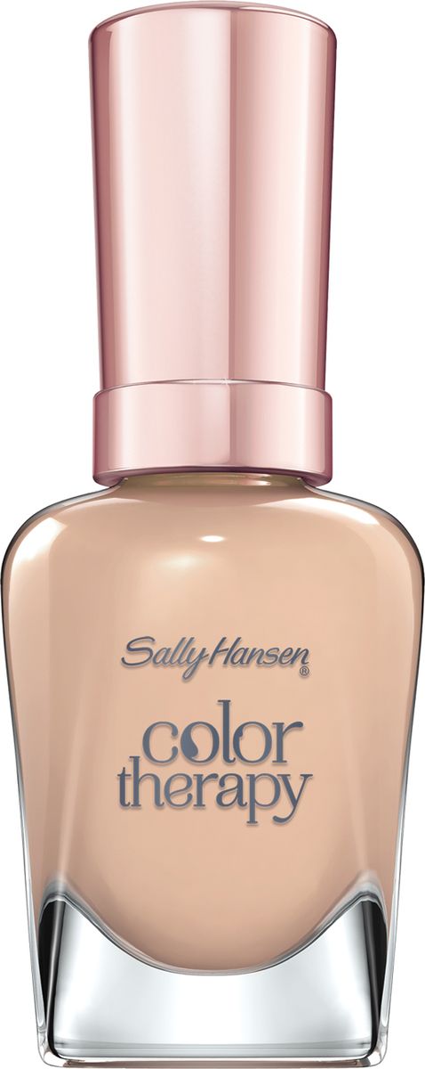 Sally Hansen Color Therapy Лак для ногтей тон 18030777273180 Sally Hansen Color Therapy Лак для ногтей тон 18030777273180Лаки для ногтей Color Therapy содержат запатентованную формулу из микро-частиц, которые питают ногти аргановым маслом, оказывая питательное воздействие и незамедлительное увлажнение. Лаки не требуют нанесения базового покрытия, поэтому входящее в состав аргановое масло сразу впитывается в ногтевую пластину. 9 из 10 женщин отметили значительное улучшение ногтей после использования лаков. Роскошные оттенки, доступные в различных цветовых палитрах, придают ногтям блеск, а лак носится до 10 дней, не выцветая и не трескаясь. Лаки включают в себя натуральное масло арганы, экстракт ягоды асаи и масло энотеры, которая увлажняет сухие слабые ногти. Аргановое масло имеет высокое содержание ненасыщенных жирных кислот, и витамин Е, который является антиоксидантом для кожи и ногтей. Ягода асаи богата омегой - 3, 6, 9 - основные жирные кислоты, отвечают за питание и увлажнение кожи и волос. Масло энотеры содержит в себе жирные кислоты, известные своим свойством укрепления и восстановления волос.