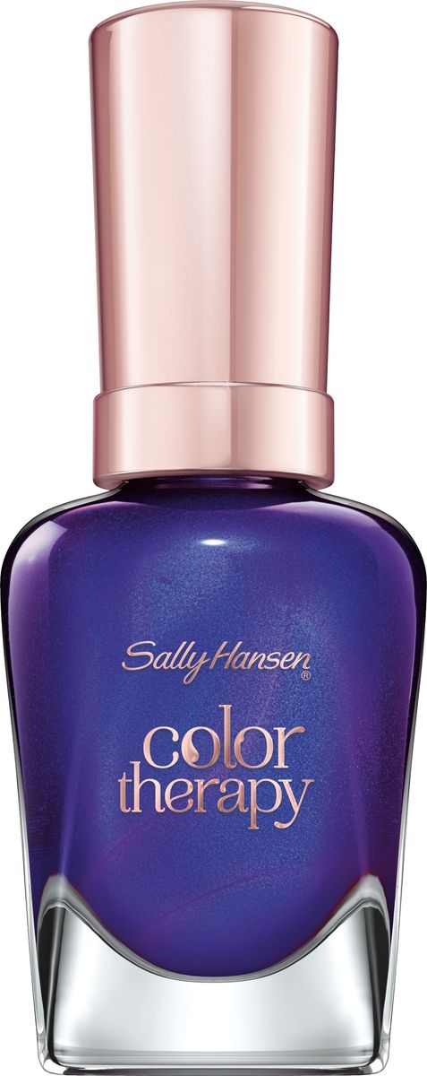 Sally Hansen Color Therapy Лак для ногтей тон 41030777273410 Sally Hansen Color Therapy Лак для ногтей тон 41030777273410Лаки для ногтей Color Therapy содержат запатентованную формулу из микро-частиц, которые питают ногти аргановым маслом, оказывая питательное воздействие и незамедлительное увлажнение. Лаки не требуют нанесения базового покрытия, поэтому входящее в состав аргановое масло сразу впитывается в ногтевую пластину. 9 из 10 женщин отметили значительное улучшение ногтей после использования лаков. Роскошные оттенки, доступные в различных цветовых палитрах, придают ногтям блеск, а лак носится до 10 дней, не выцветая и не трескаясь. Лаки включают в себя натуральное масло арганы, экстракт ягоды асаи и масло энотеры, которая увлажняет сухие слабые ногти. Аргановое масло имеет высокое содержание ненасыщенных жирных кислот, и витамин Е, который является антиоксидантом для кожи и ногтей. Ягода асаи богата омегой - 3, 6, 9 - основные жирные кислоты, отвечают за питание и увлажнение кожи и волос. Масло энотеры содержит в себе жирные кислоты, известные своим свойством укрепления и восстановления волос.